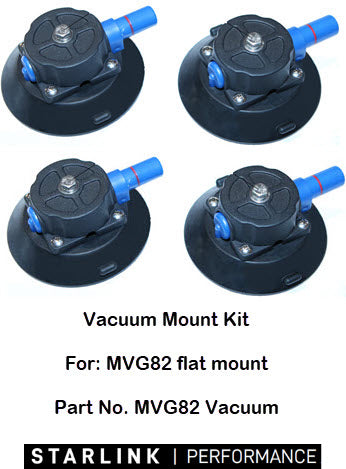 vacuum mounts seasuckers for Starlink