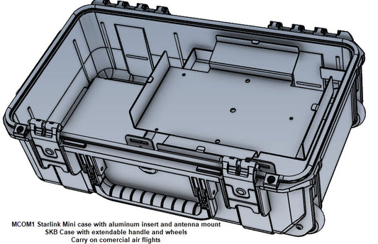 Do it yourself Starlink Roam Mini hard case and metal assembly insert