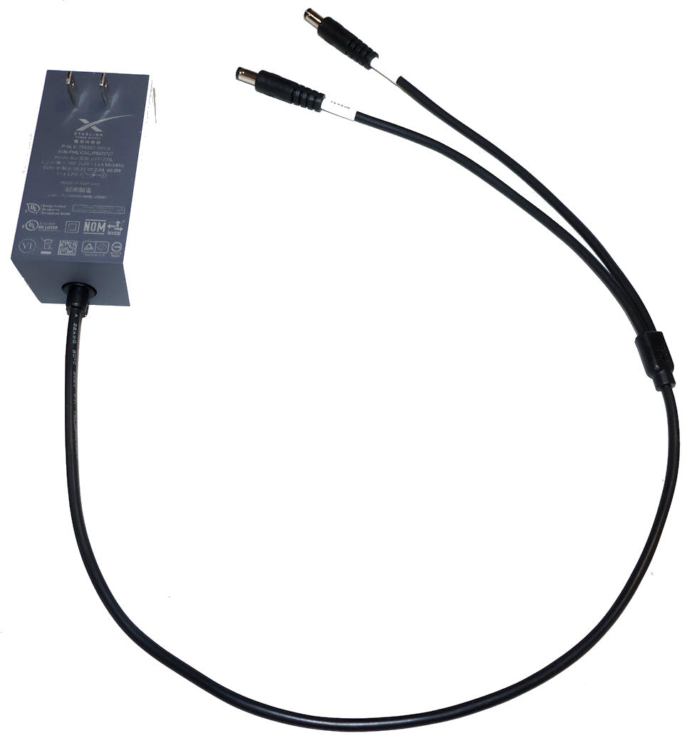 Starlink Mini Y-Cable with 18 inch & 9 inch leads